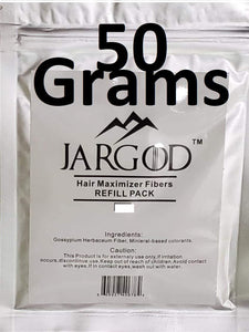 50 Gram JARGOD Hair Building Fibers - Refill bag - Hair Loss Concealer For Thinning Hair - JARGOD