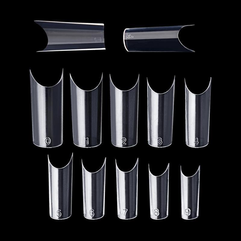  False Acrylic UV Gel nail tips 500 Pcs