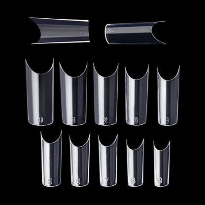  False Acrylic UV Gel nail tips 500 Pcs