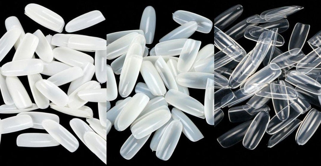 500Pcs Sharp Long Oval Full Cover Artificial False Nail Tips White/Natural/Clear 500Pcs Sharp Long Oval Full Cover Artificial False Nail Tips White/Natural/Clear