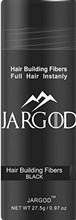 Load image into Gallery viewer, 2 pack Jargod Hair Building Fibers color (Black)  27.5g
