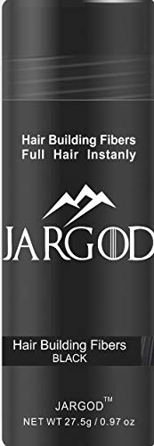 2 pack Jargod Hair Building Fibers color (Black)  27.5g