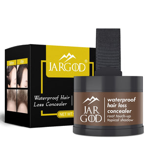 JARGOD Hair Fiber Hairline Powder Root Concealer Root Touch Up Hair Loss Concealer to Cover Up Roots and Grays