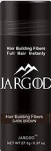 Load image into Gallery viewer, 2 pack Jargod Hair Building Fibers color (Dark Brown)  27.5g
