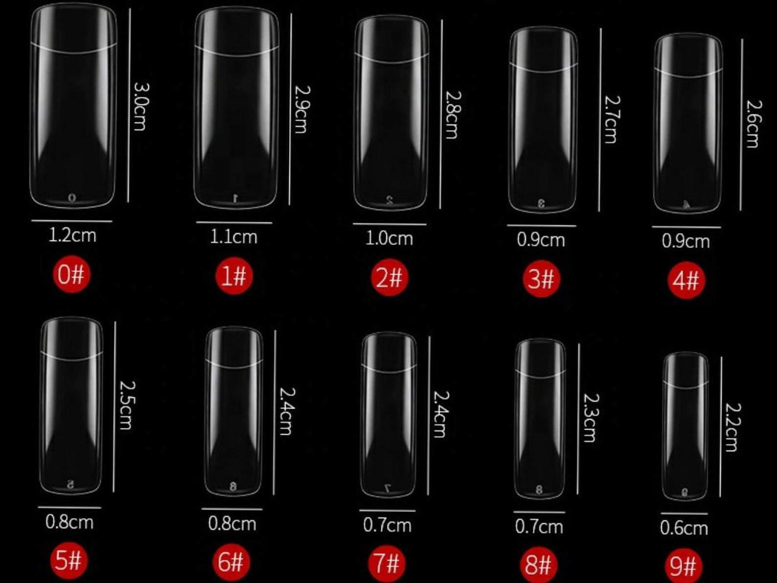 UV Gel Nail Tips 500 Pcs-jargod
