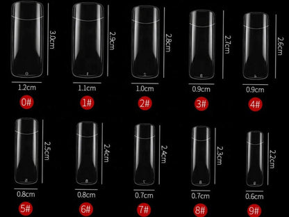 UV Gel Nail Tips 500 Pcs-jargod