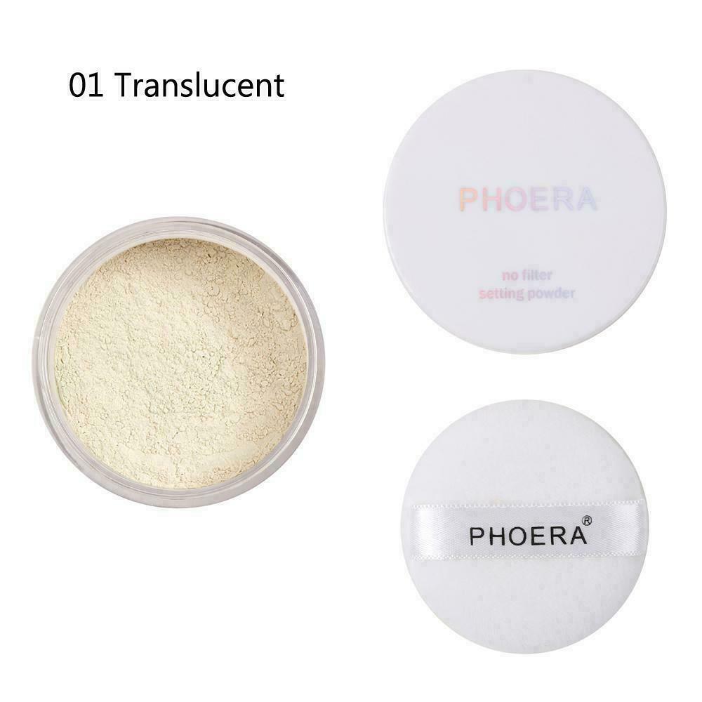 PHOERA No Filter Setting Powder Loose Face Translucent Foundation Makeup Puff