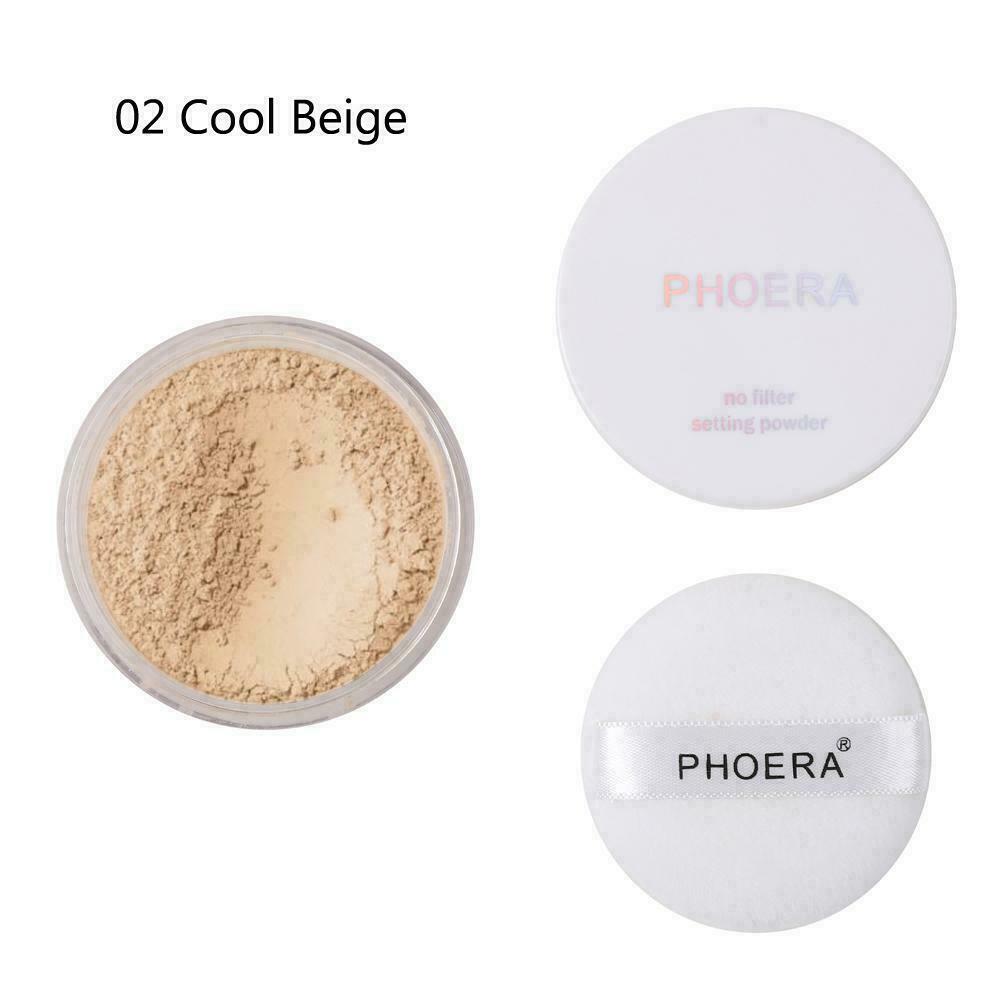 PHOERA No Filter Setting Powder Loose Face Translucent Foundation Makeup Puff