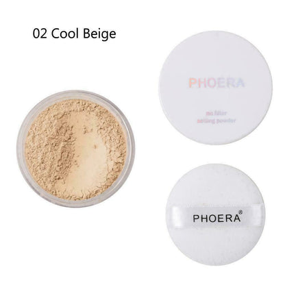 PHOERA No Filter Setting Powder Loose Face Translucent Foundation Makeup Puff