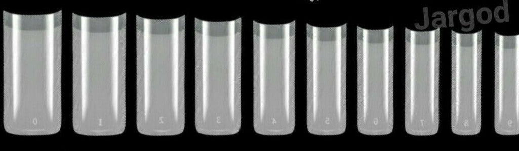 500pcs French Square Half cover Square Nail Tips Artificial False Fake Nail Tips  Jargod