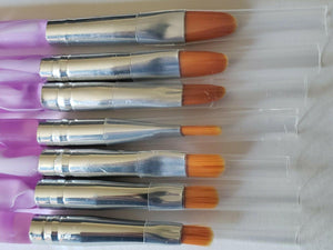 7Pcs Acrylic Nail Art Brushes-jargod