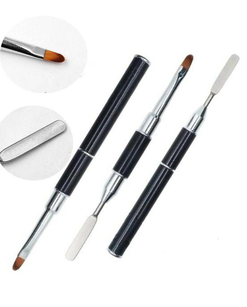 1 Pc Dual-Ended PolyGel Nail Brush Pen – Professional LED UV Poly Gel Manicure Tool Set for Perfect Nails Jargod
