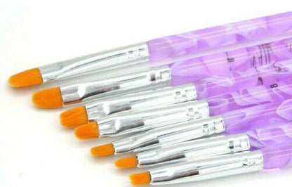 Nail Art Pen Tips UV Builder Gel Painting Brush-jargod