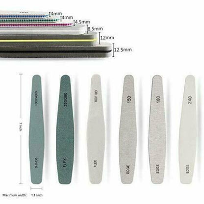 Buffer Shiner Files Packs of 6-jargod
