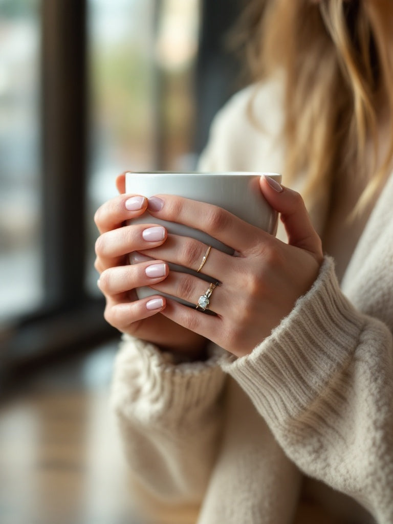 Beautiful manicured nails